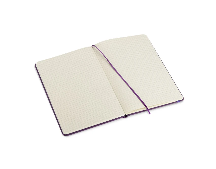 rVITAL notes reklamowy A5 fioletowy z gumką