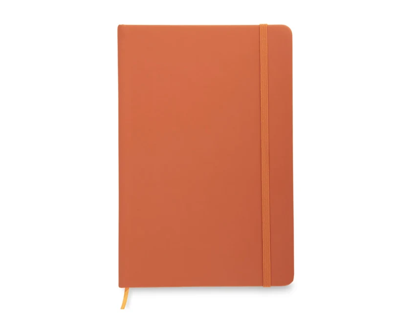 rVITAL notes firmowy A5 pomarańczowy z gumką