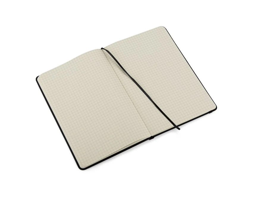 VITAL notes reklamowy A5 czarny z gumką