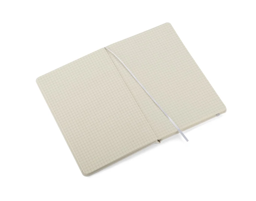 VITAL notes reklamowy A5 PU biały z gumką