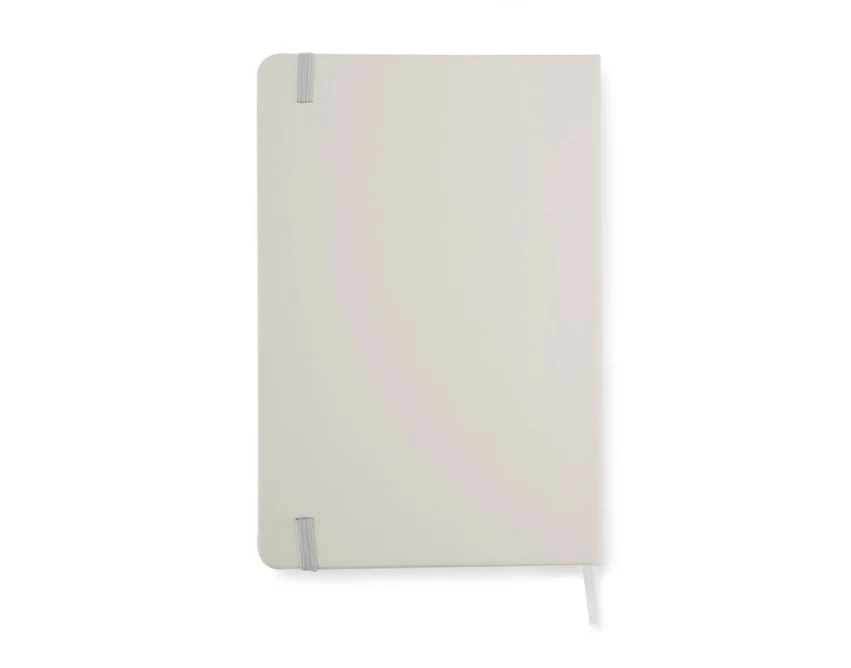 VITAL notes reklamowy A5 PU biały z gumką