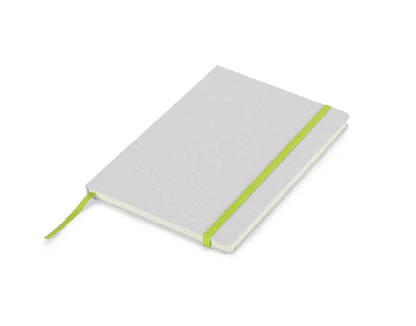 Notes MOSATO A5 jasnozielony, recykling, z logo firmy