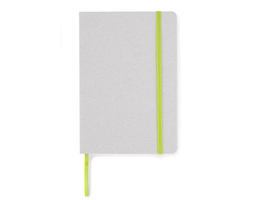 Notes MOSATO A5 jasnozielony, recykling, z logo firmy