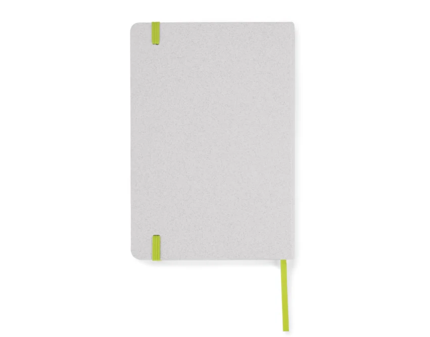 Notes MOSATO A5 jasnozielony, recykling, z logo firmy