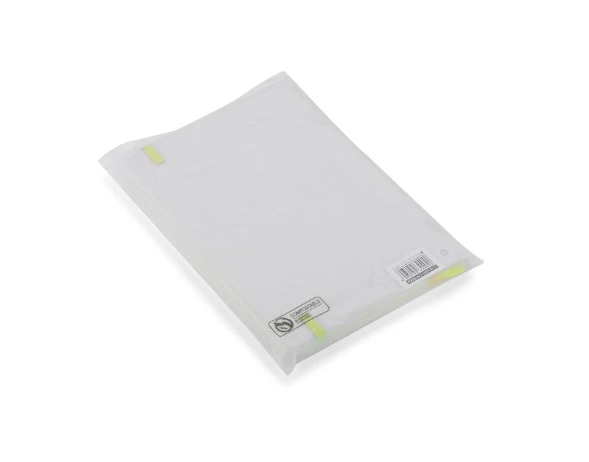 Notes MOSATO A5 jasnozielony, recykling, z logo firmy