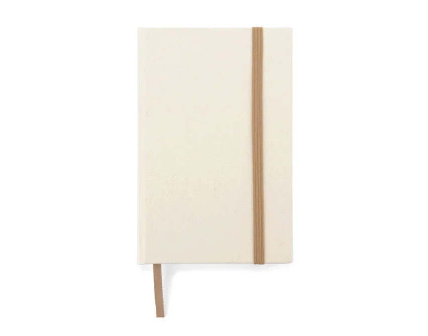 Notes MILK A6 z recyklingu kartonów po mleku z logo