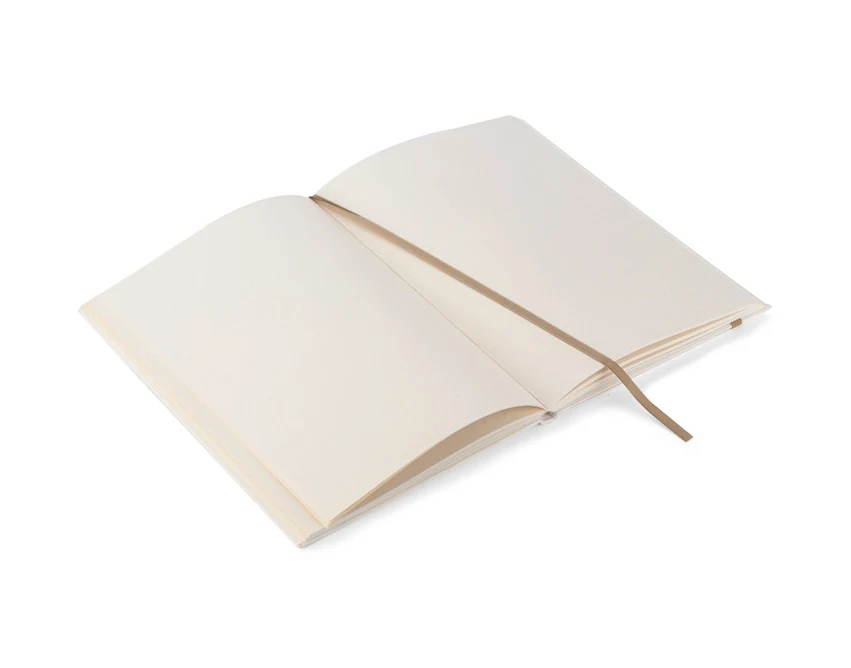 Eko Notes MILK A5 biały z nadrukiem logo z kartonów mleka