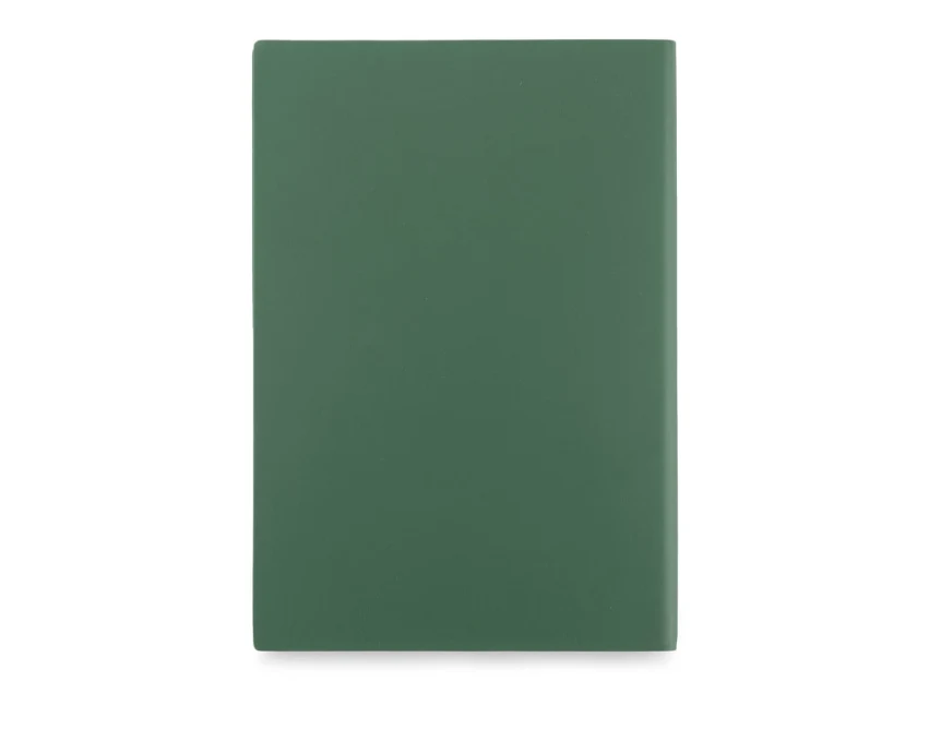 Zielony notes A5 z papieru kamiennego z logo firmy
