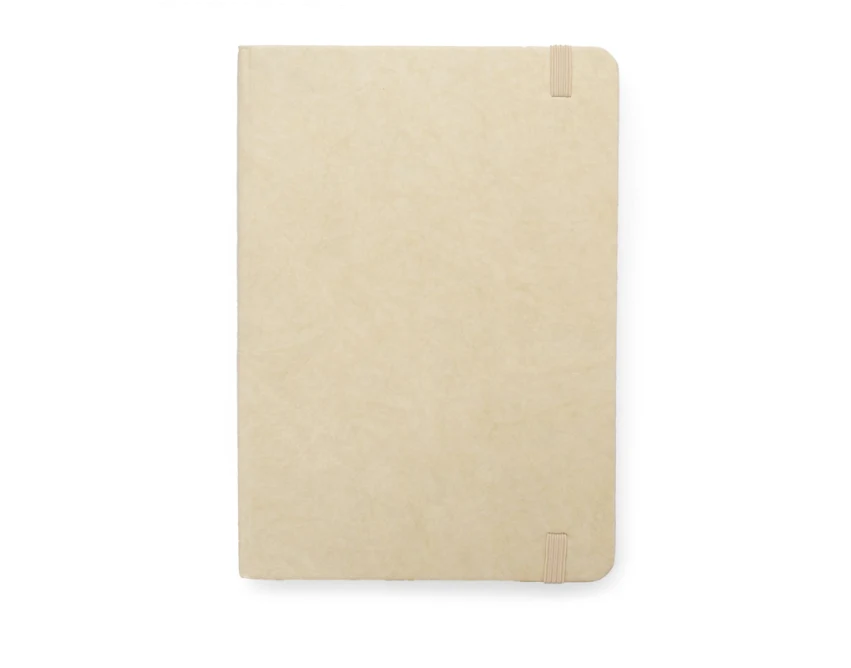 Notes TERE B6 naturalny z gumką Tyvek i zakładką