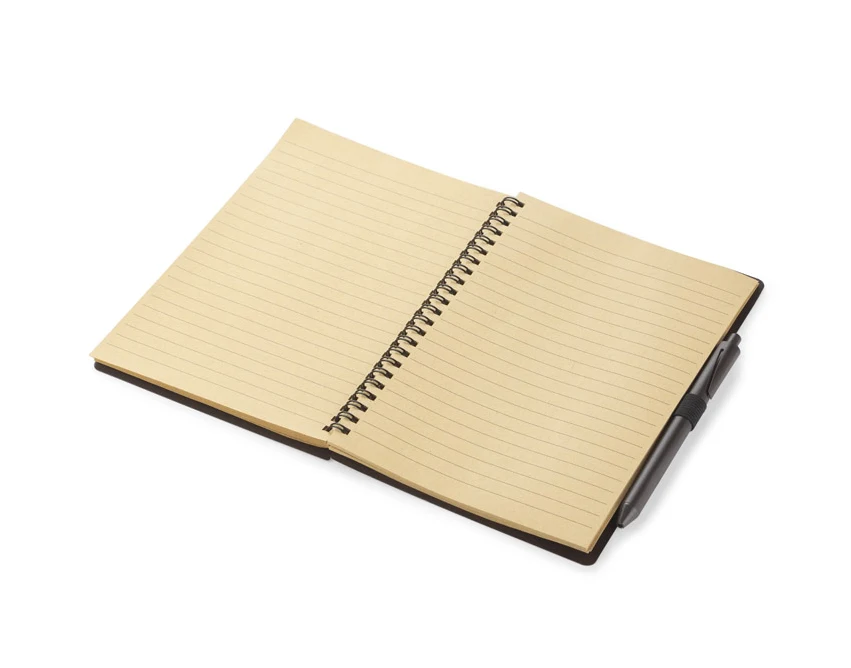Notes kawowy KOPI A5 z długopisem 40% ziaren