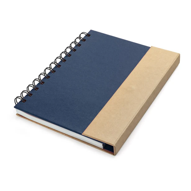 Notes MAGO B6 granatowy z magnesem i długopisem z logo