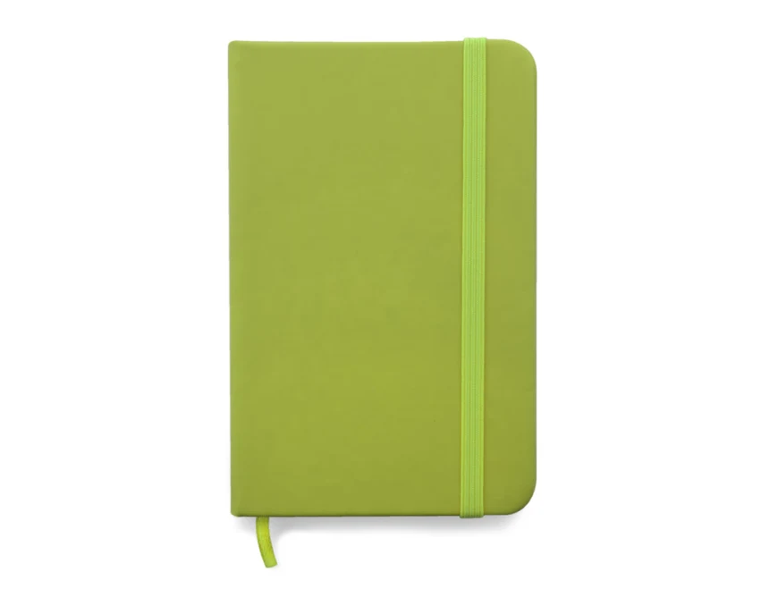 Notes reklamowy VITAL A6 zielony z ekoskóry z logo