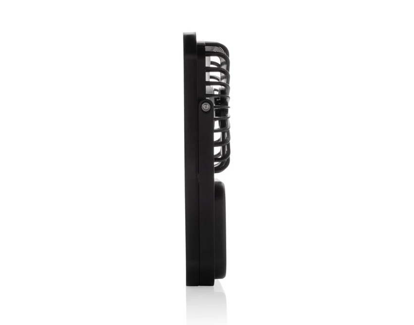 Wiatraczek USB Aervina Black z recyklingu z logo