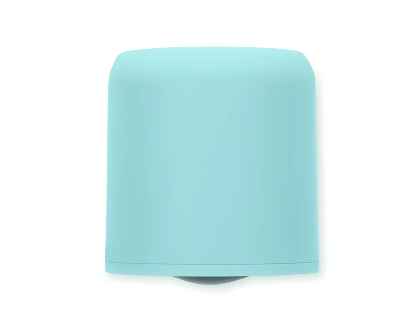 Mini wentylator USB Glaci baby blue z logo firmy 2600mAh