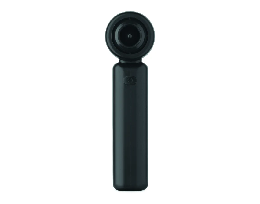Mini wentylator USB Techmate czarny ABS z logo firmy