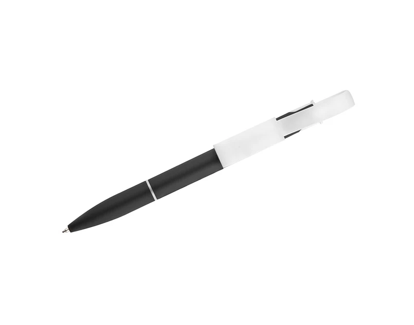 Długopis CHARGE metalowy czarny z kablem USB