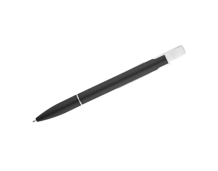 Długopis CHARGE metalowy czarny z kablem USB