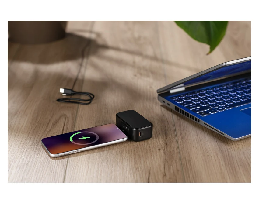 ZIPPY powerbank z podświetlanym logo ABS 4500 mAh
