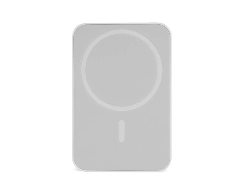 Powerbank PRESTI 5000 mAh biały, ładowanie bezprzew.