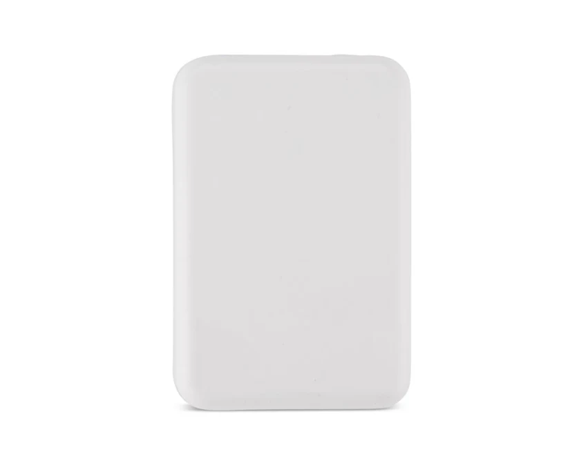 Powerbank PRESTI 5000 mAh biały, ładowanie bezprzew.
