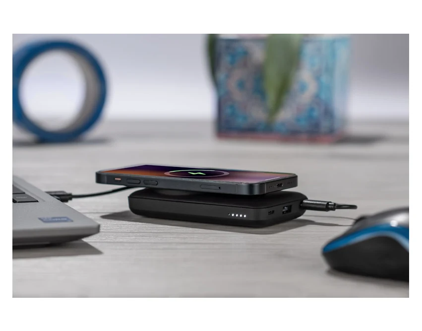 VELOCE powerbank 10000 mAh z ładowaniem bezprzewodowym