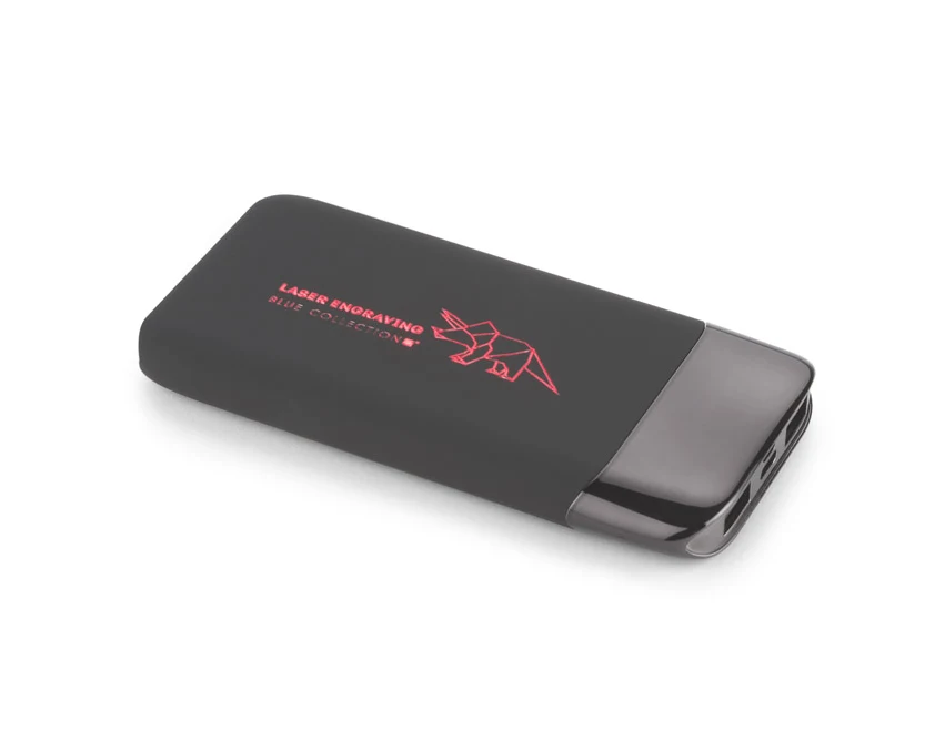 MING powerbank reklamowy z nadrukiem soft touch