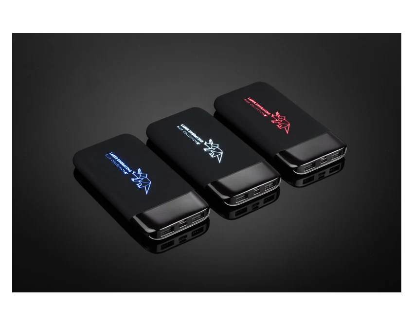 MING powerbank z podświetlanym logo 8000 mAh