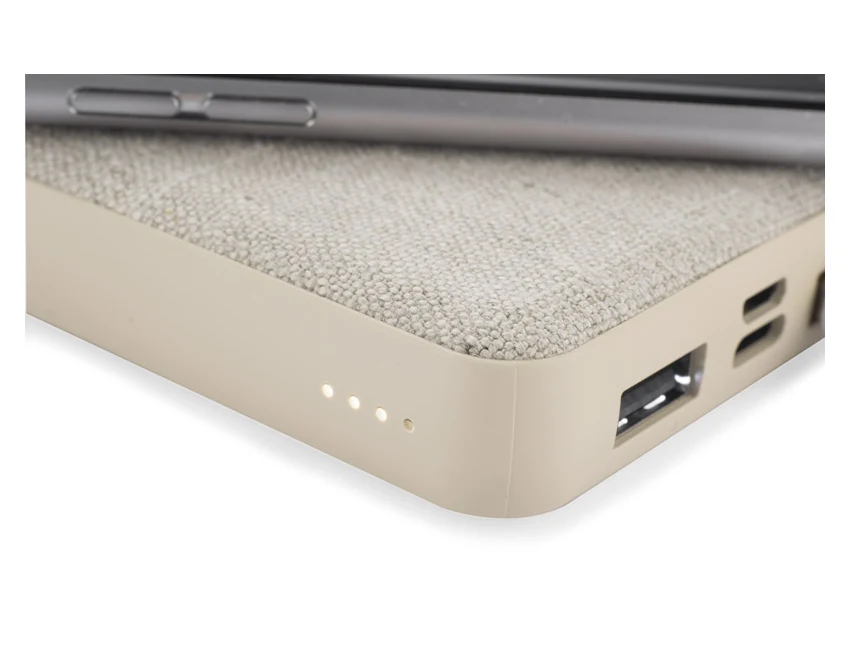 REPPO powerbank eko 10000 mAh rPET, naturalny