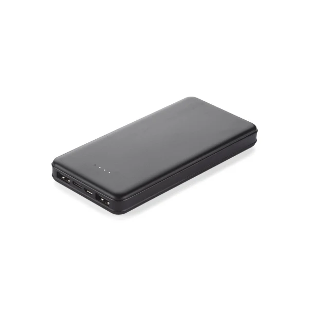 Bardzo pojemny powerbank SIMPLE 10000mAh czarny matowy