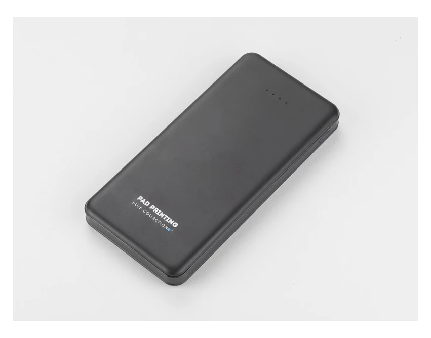 Bardzo pojemny powerbank SIMPLE 10000mAh czarny matowy