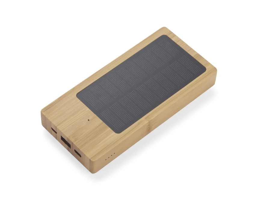 SONNEN powerbank ekologiczny bambusowy 10000 mAh