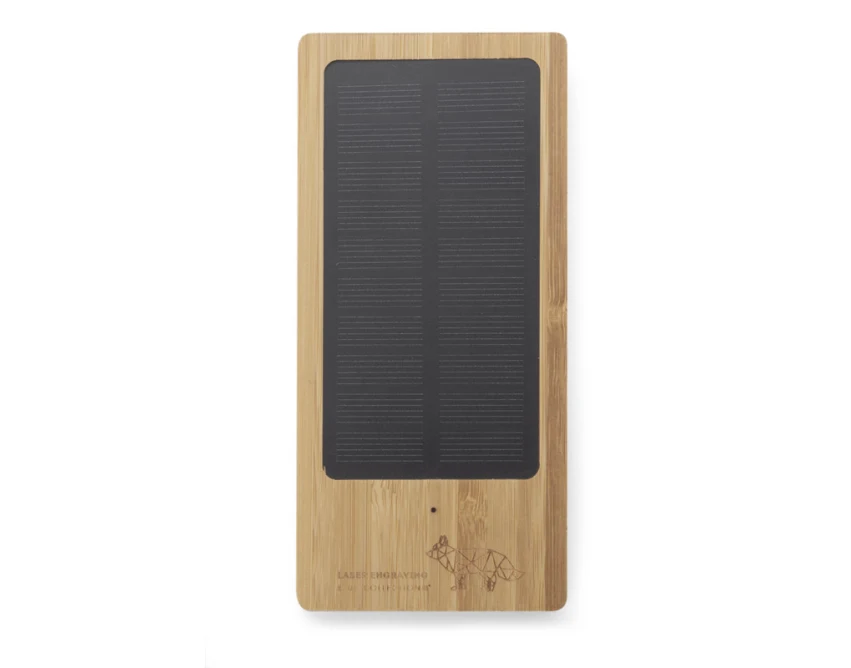 SONNEN powerbank ekologiczny bambusowy 10000 mAh