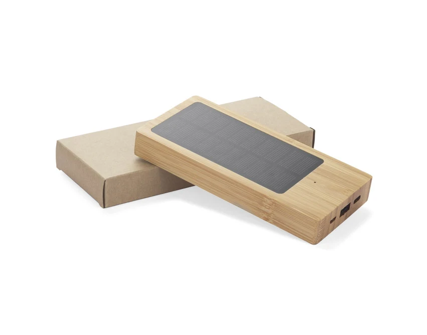 SONNEN powerbank ekologiczny bambusowy 10000 mAh