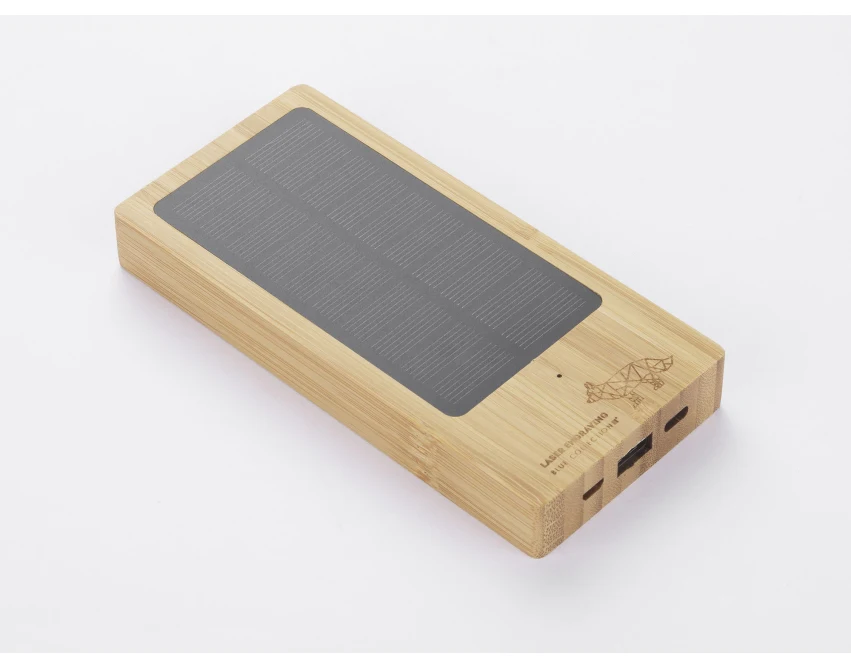 SONNEN powerbank ekologiczny bambusowy 10000 mAh