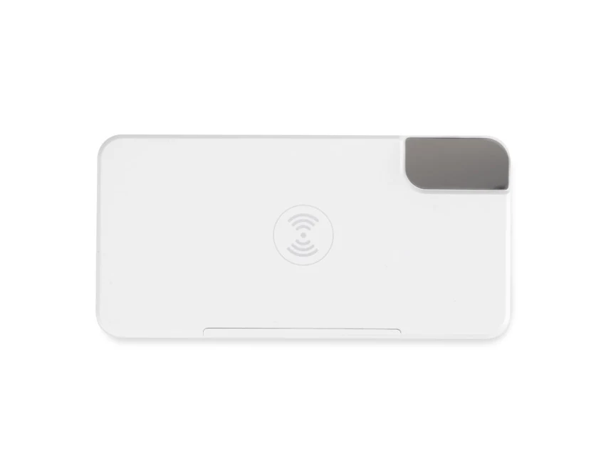 Powerbank STAND 10000 mAh bezprzewodowy biały