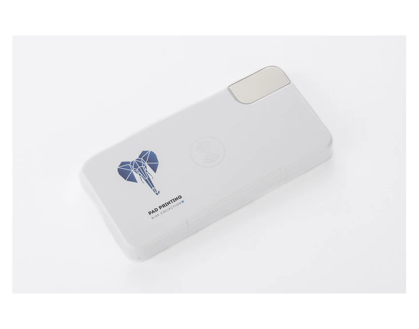 Powerbank STAND 10000 mAh bezprzewodowy biały