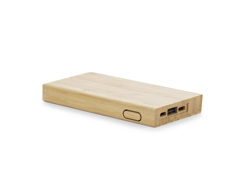 SILVA powerbank drewniany 8000 mAh bambusowy
