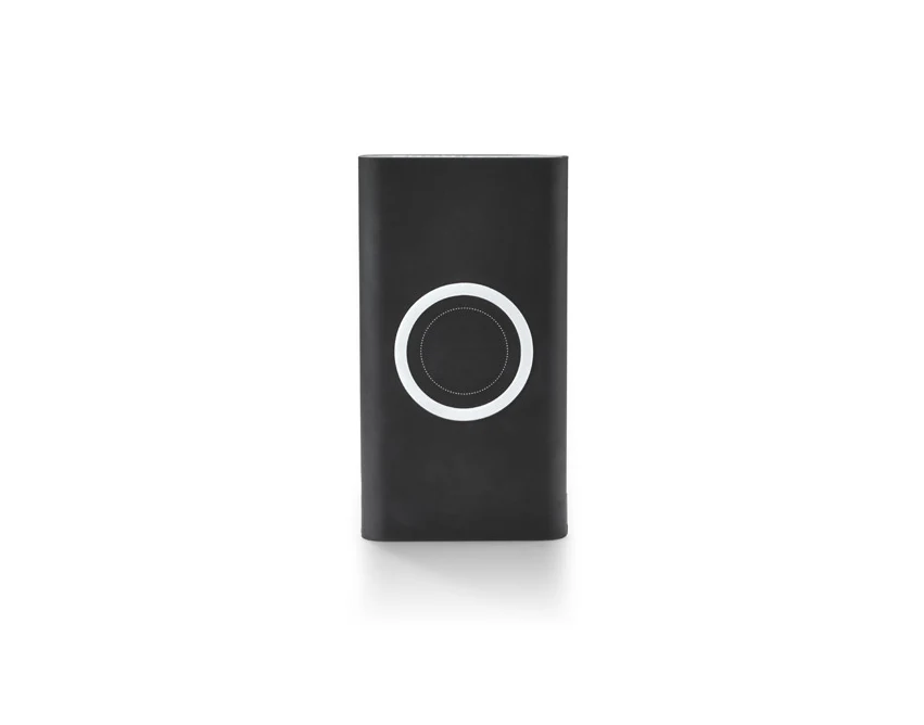 DOUBLE bezprzewodowy powerbank 8000 mAh czarny
