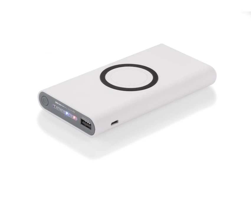 Powerbank z ładowaniem bezprzewodowym DOUBLE 8000 mAh