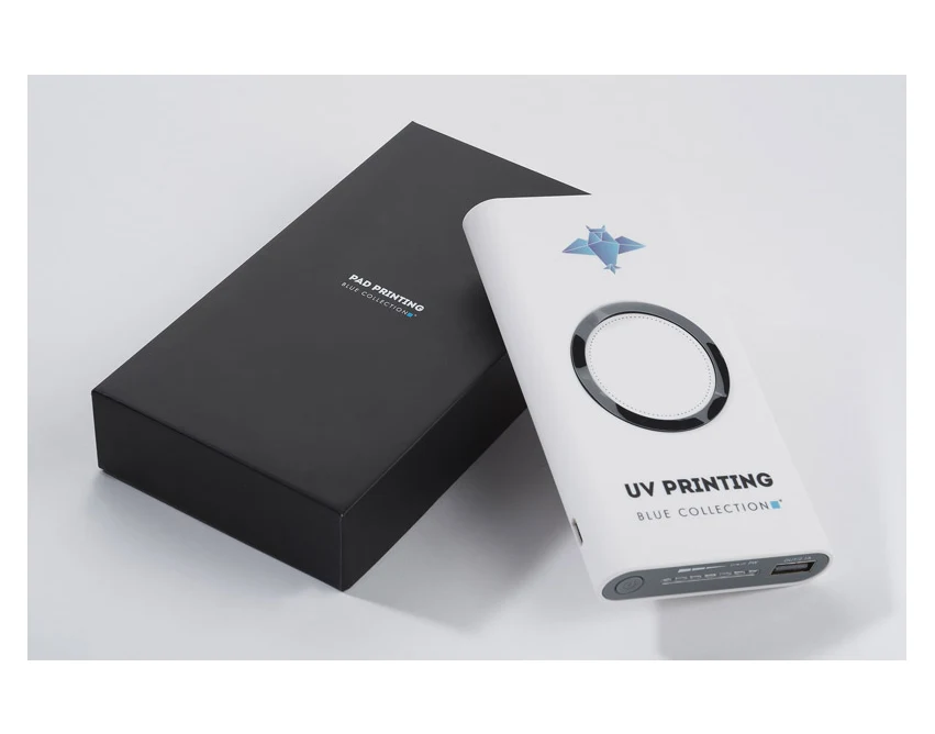 Powerbank z ładowaniem bezprzewodowym DOUBLE 8000 mAh