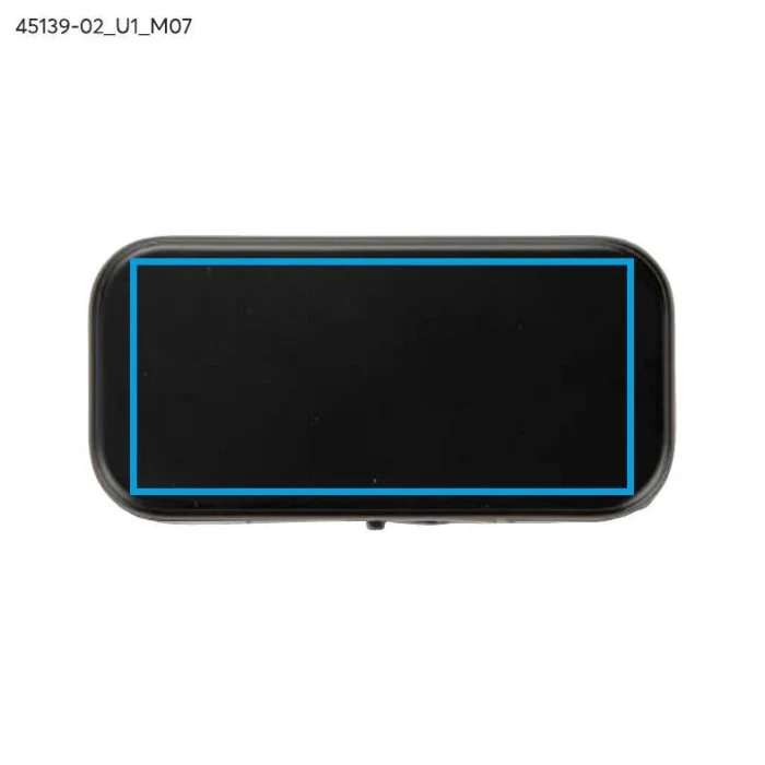 Schemat znakowania dla Nadruk UV - U1 na gadżecie: ZIPPY powerbank z podświetlanym logo ABS 4500 mAh