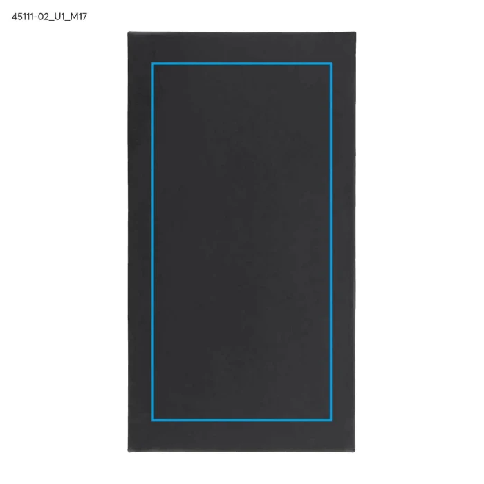 Schemat znakowania dla Nadruk UV - U1 na gadżecie: DOUBLE bezprzewodowy powerbank 8000 mAh czarny