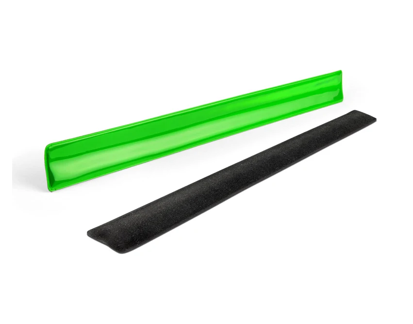 BONDO odblask reklamowy z logo zielony 299 mm