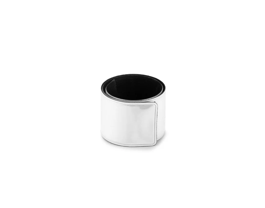 BONDO opaska odblaskowa z logo srebrna 299 mm