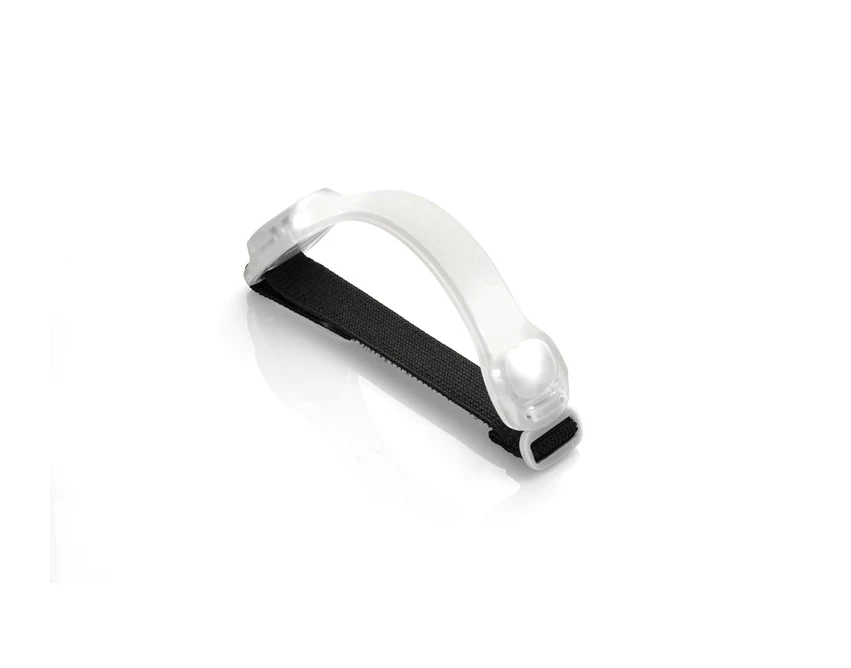 Opaska BLINK odblaskowa biała z nadrukiem 200 mm