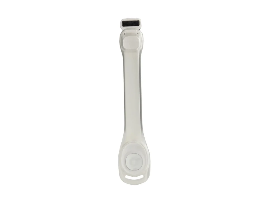 Opaska BLINK odblaskowa biała z nadrukiem 200 mm