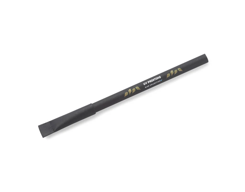 EVIG papierowy ołówek wieczny z nadrukiem czarny