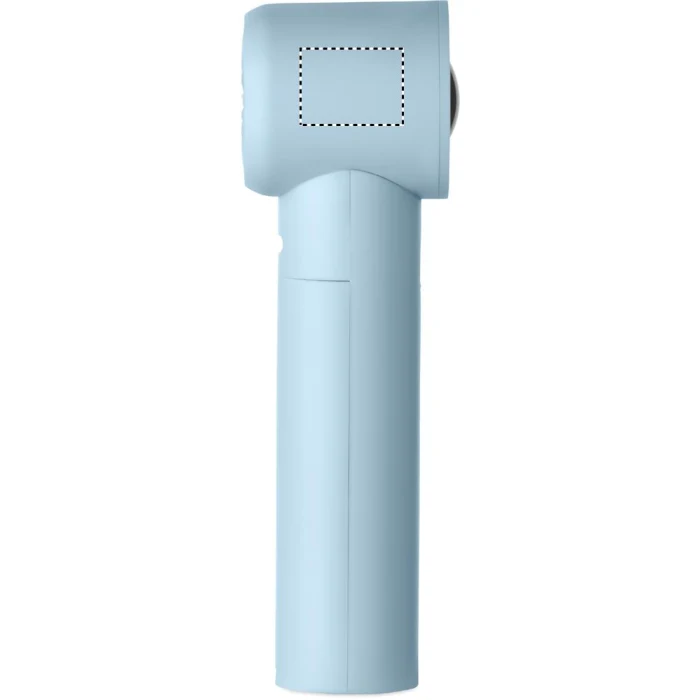 Schemat znakowania dla Tampondruk - P4 na gadżecie: Mini wentylator USB Glaci baby blue z logo firmy 2600mAh