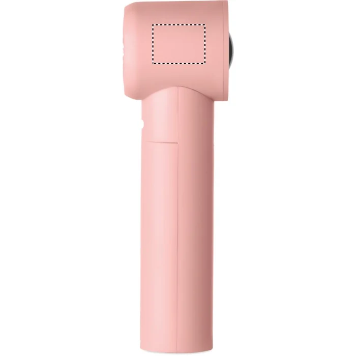 Schemat znakowania dla Tampondruk - P4 na gadżecie: Różowy mini wentylator Glaci 2600 mAh z logo USB