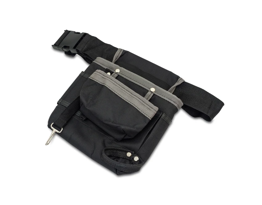 Entooled pas monterski szary z logo 600D poliester